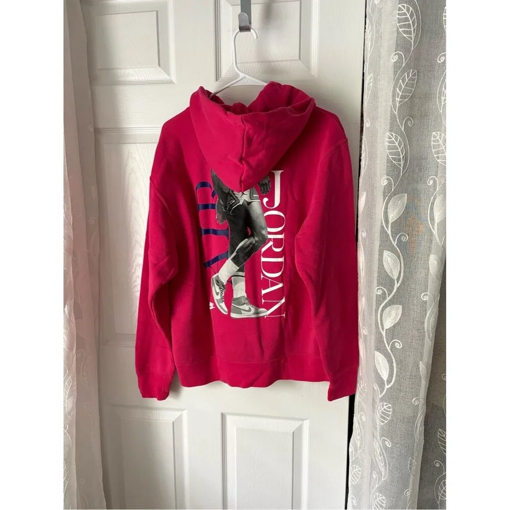 Jordan Air Mike Sport DNA Fleece Pullover Hoodie cotton blend Mens Sz Medium